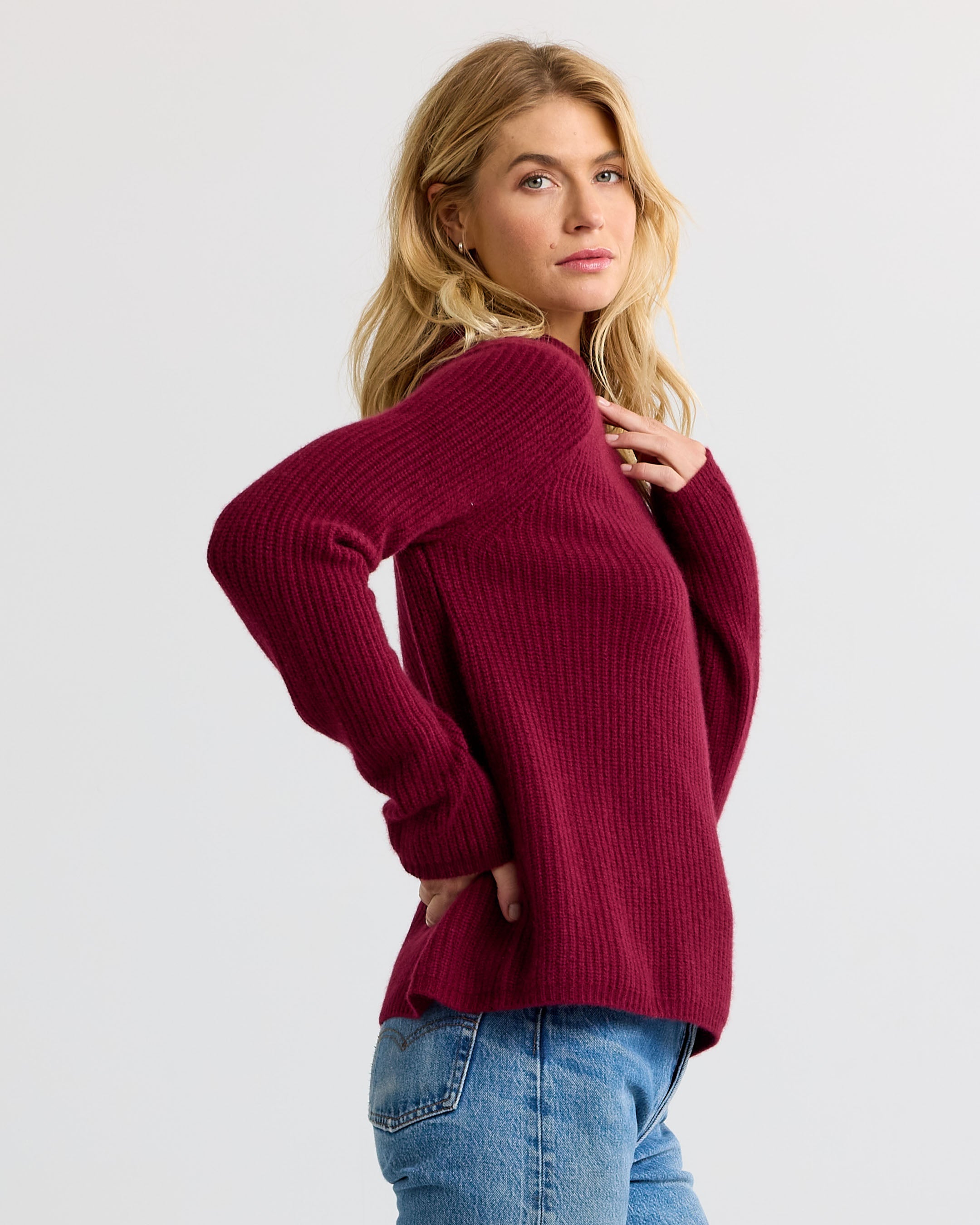 Cashmere Fisherman Crew