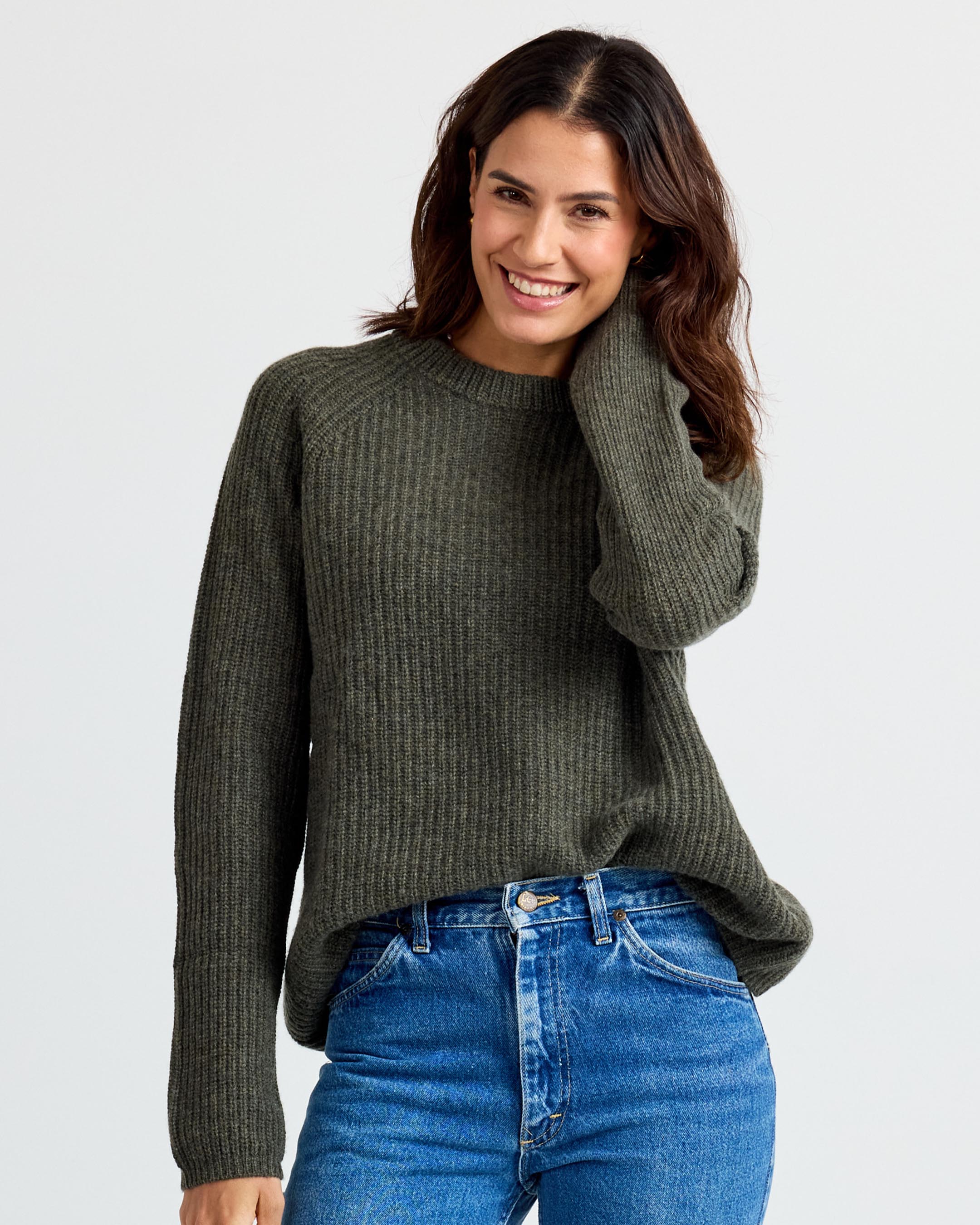 Cashmere Fisherman Crew