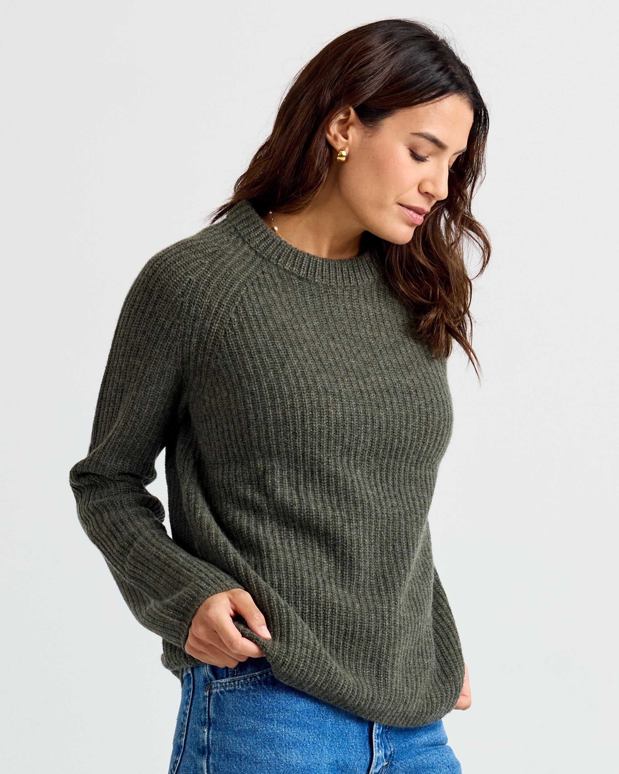 Cashmere Fisherman Crew