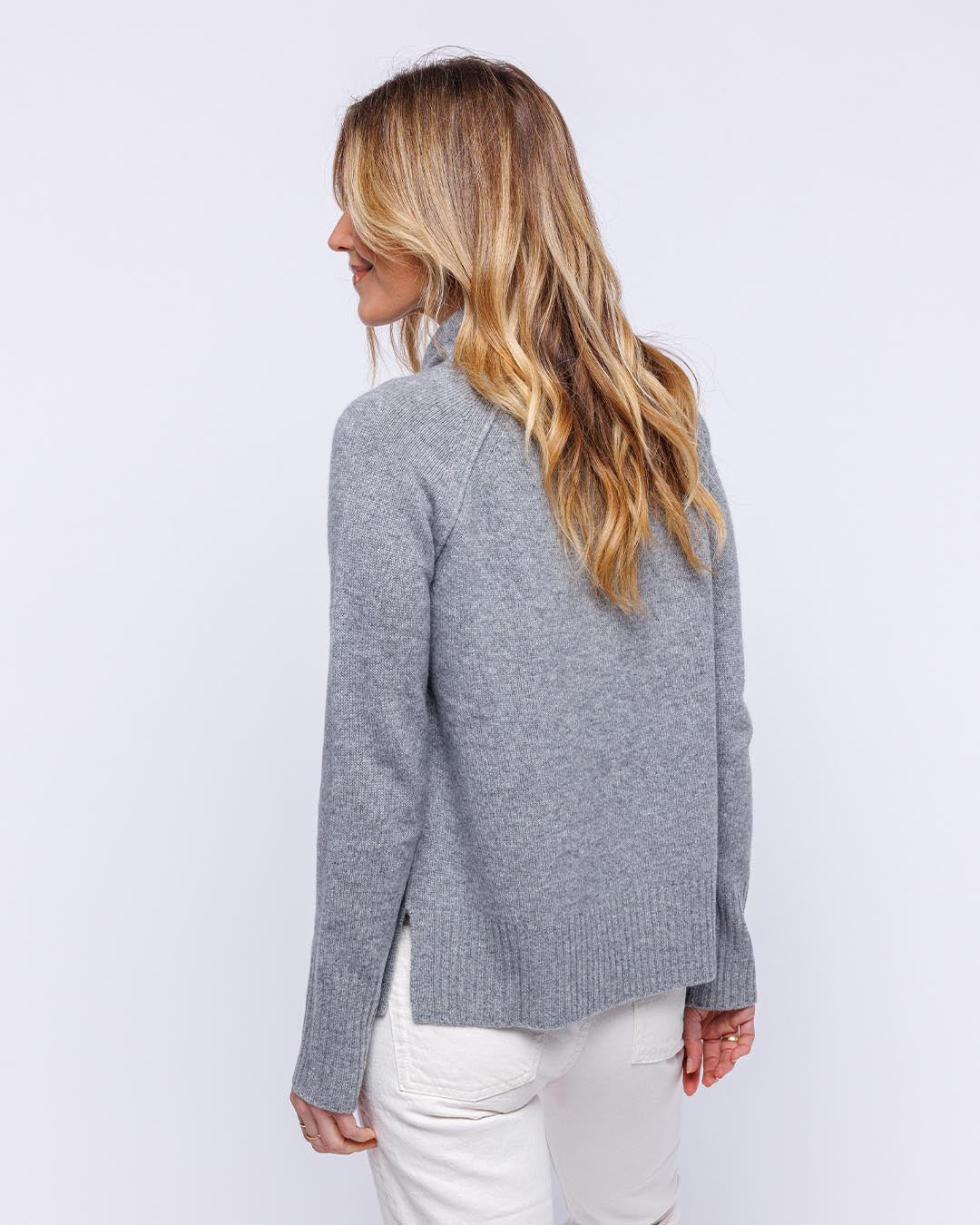 Cashmere Drawstring Funnel
