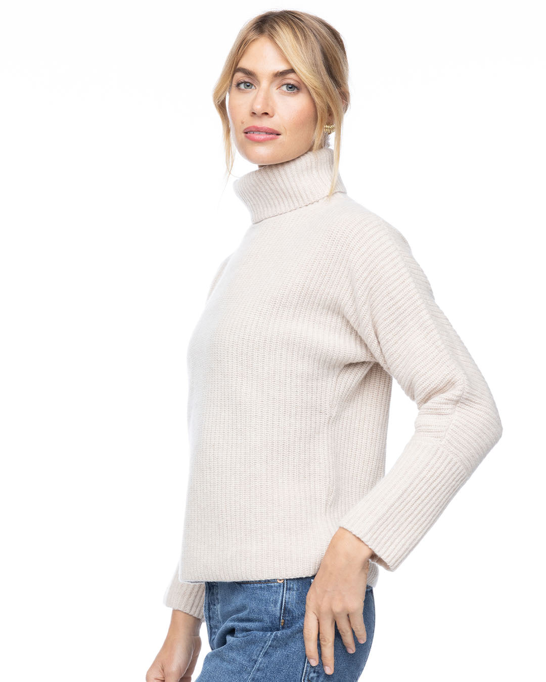 Cashmere Fisherman Turtleneck